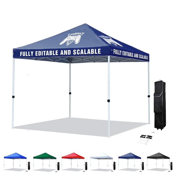 10' X 10' Commerial Grade Pop Up Custom Canopy Tent Kit